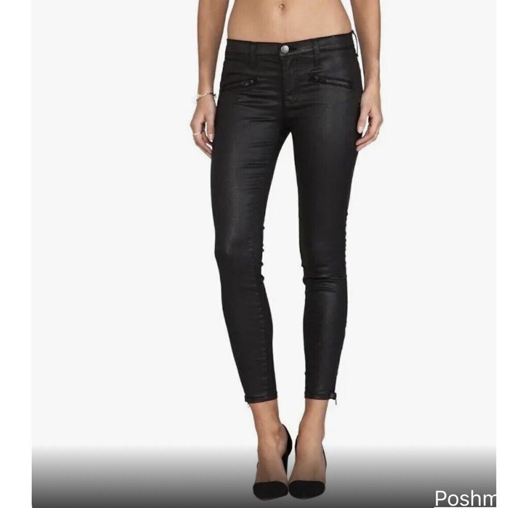 Current/Elliott Womens The Soho Zip Skinny Stiletto Casual Pants Size 30 - Picture 3 of 8